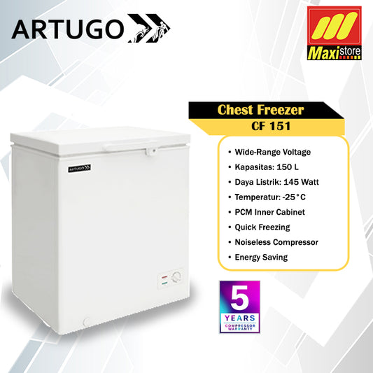 ARTUGO CF-151 / CF151 Chest Freezer [150 L]