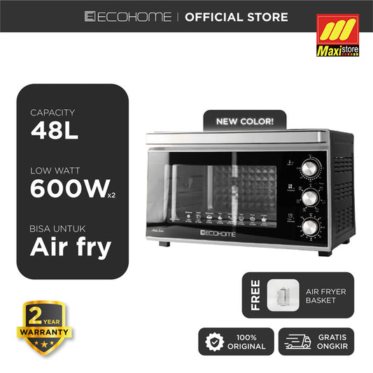 ECOHOME Electric Oven Air Fryer EON-888 [48L] Low Watt