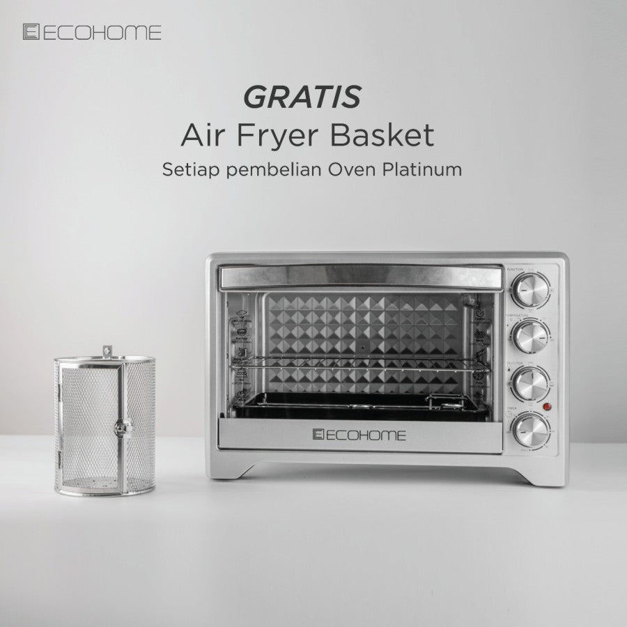 ECOHOME Electric Oven Platinum EOP-888 38L Low Watt