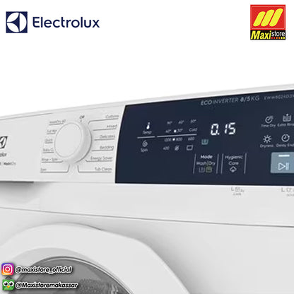 ELECTROLUX EWW8024D3WB Mesin Cuci Front Loading Combo Dryer [8/5 Kg]