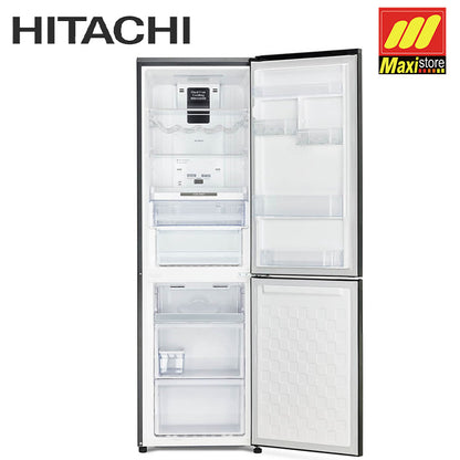 HITACHI R-BG41PGD6X Kulkas 2 Pintu [330L] Inverter Bottom Freezer