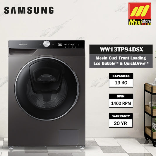 SAMSUNG WW13TP84DSX Mesin Cuci Front Loading [13 Kg]