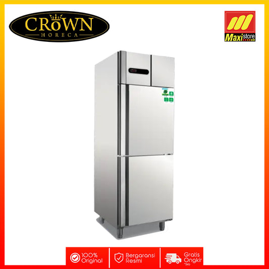 CROWN Horeca Q500 Upright Kombinasi / Chiller Freezer Komersil
