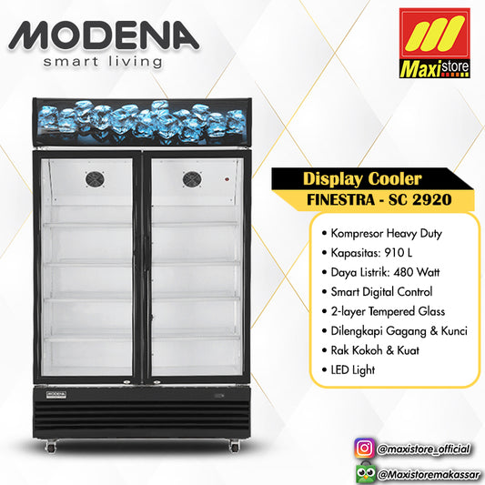 MODENA Finestra SC 2920 / SC2920 Showcase Cooler [910 L]