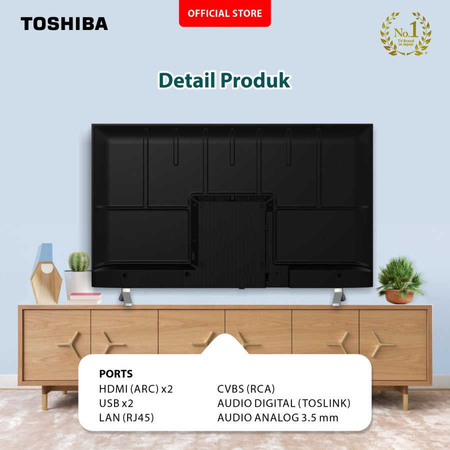 Toshiba 32V35KP Smart Android LED TV 32" [32 Inch]