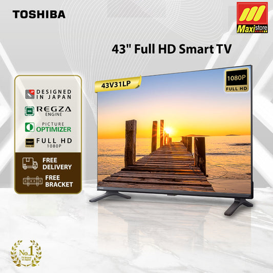Toshiba 43V31LP LED VIDAA Smart TV [43 Inch] Full-HD Dolby Audio
