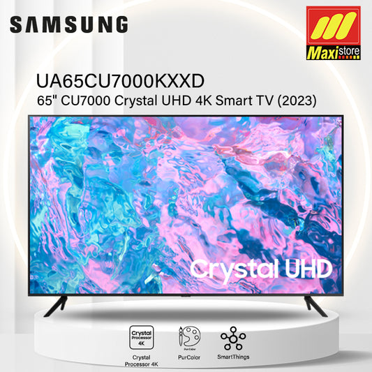 SAMSUNG 65CU7000 / UA65CU7000 LED Smart TV [65 Inch] 4K Crystal UHD