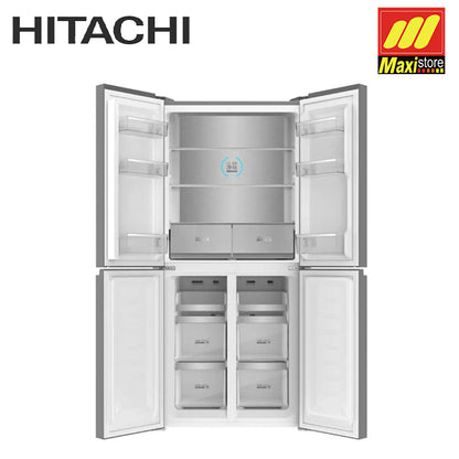 HITACHI H-R4N7522DSXID Kulkas Side-by-side 4 Pintu [522 L] Inverter
