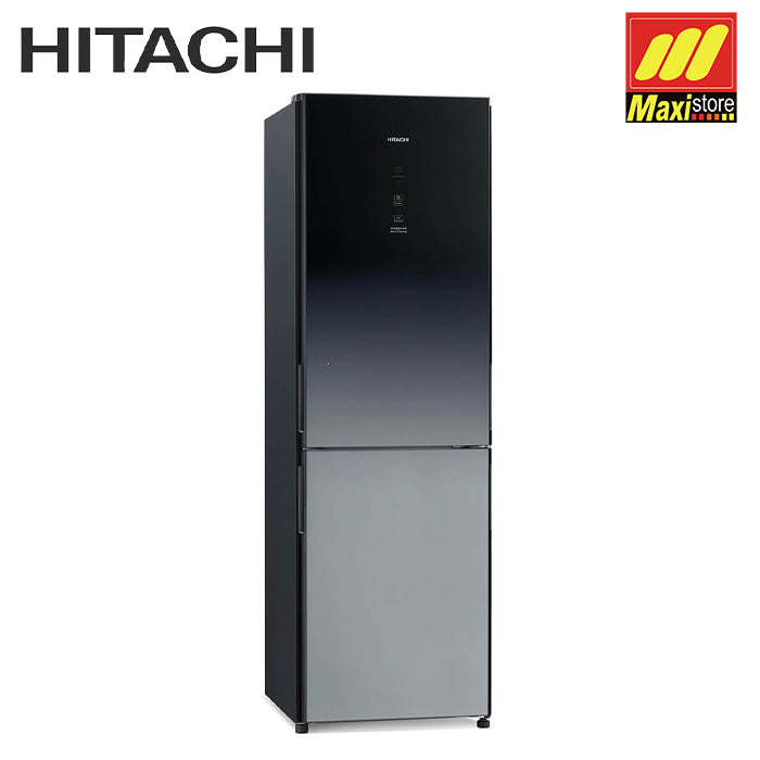 HITACHI R-BG41PGD6X Kulkas 2 Pintu [330L] Inverter Bottom Freezer