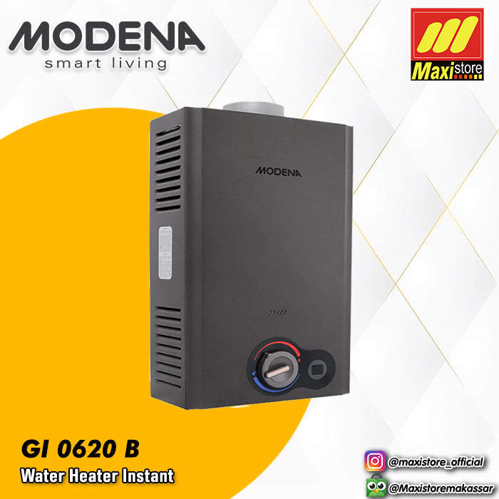 MODENA GI0620B / GI 0620 B Water Heater Pemanas Air Instan LPG