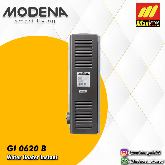 MODENA GI0620B / GI 0620 B Water Heater Pemanas Air Instan LPG